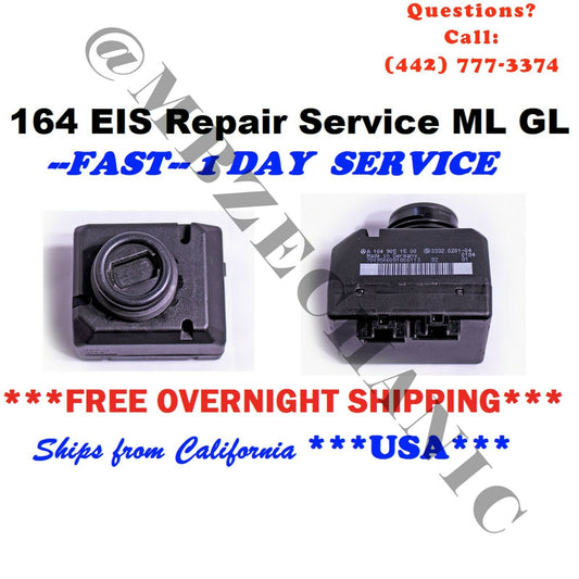 Mercedes 164 EIS Ignition Switch Repair ML GL 2009 2010 2011 2012