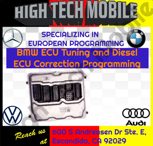 BMW Performance Tune custom programming and Diesel correction Programming