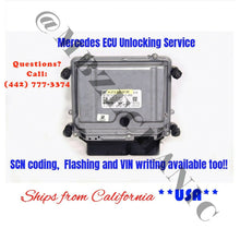 Load image into Gallery viewer, Mercedes Benz A2721531679 ME ECU SCN Coding ,Programming, Unlocking, VIN writing
