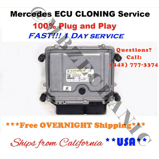 Mercedes E Class 211 ECU Engine Computer CLONING SERVICE Plug and Play