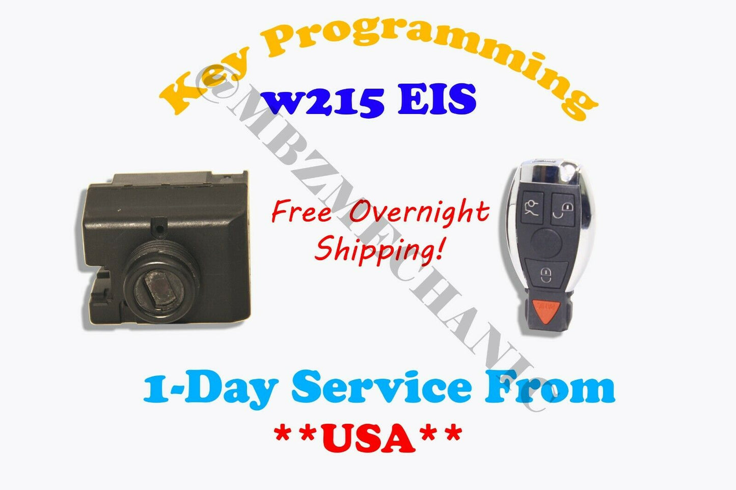 220 215  MERCEDES BENZ  IGNITION SWITCH EIS KEY REPAIR OR CLONING SERVICE