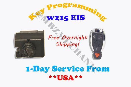 220 215  MERCEDES BENZ  IGNITION SWITCH EIS KEY REPAIR OR CLONING SERVICE
