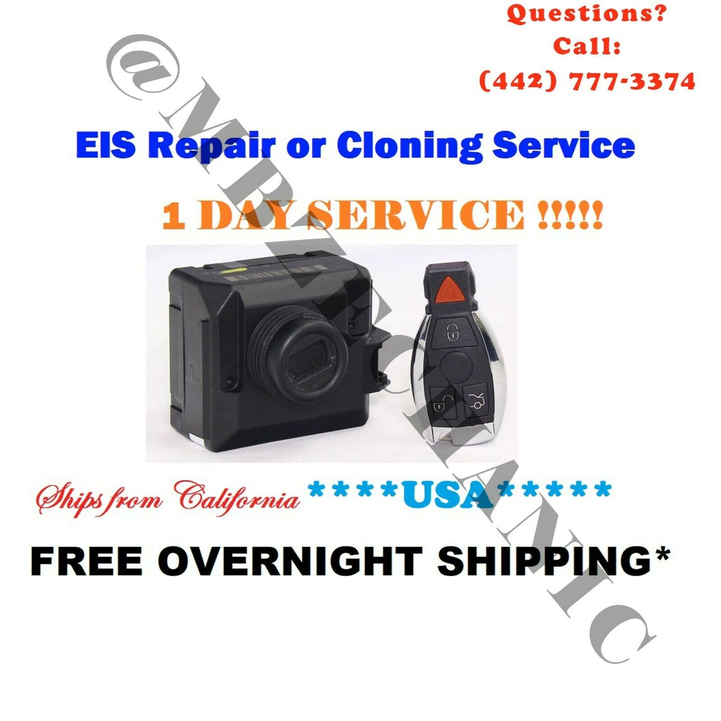 203 209 211 MERCEDES BENZ  IGNITION SWITCH EIS KEY REPAIR OR CLONING SERVICE