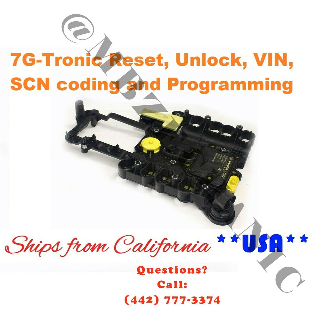 A0335457332 7G Tronic 722.9 Conductor Plate Transmission Reset Unlocking Program