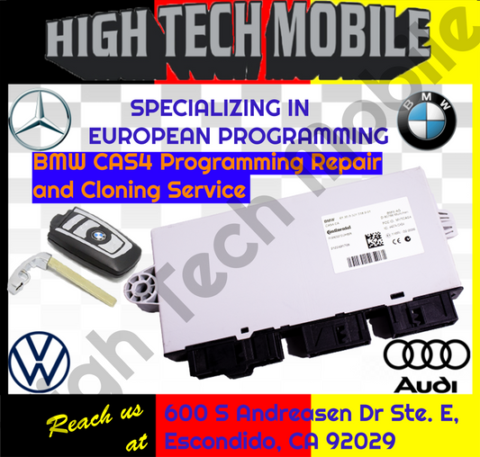 BMW CAS 4 4+ Repair Programming and Cloning SERVICE